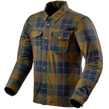 RevIt! Bison 2 H2O Hemd Blau/Braun/Rot M