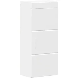 vidaXL Badezimmer-Wandschrank mit Regal TULUM Weiß 37 x 24,5 x 86 cm