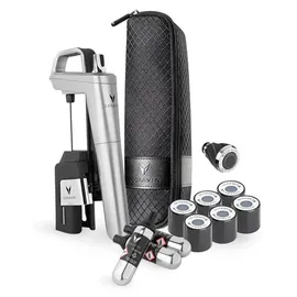 Coravin Weinsystem silber Timeless Six + 6 Stück