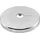 tecuro Scharnierrosette Ø 34 mm x Ø 85 mm x 8 mm - Kunststoff ABS verchromt