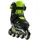 Rollerblade Microblade Inline Skates Nero/Verde 17.5