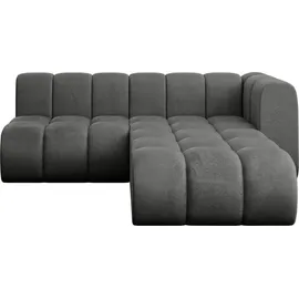 altdecor Ecksofa modulares Sofa Darnel-L1 - 205x177x70 cm Dunkelgrau