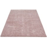 Andiamo Hochflor-Teppich »Chicago«, rechteckig, Uni Farben, weich & kuschelig, ideal im Wohnzimmer & Schlafzimmer, rosa