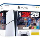 Sony PlayStation 5 Slim Disc Edition + NBA 2K26 Bundle