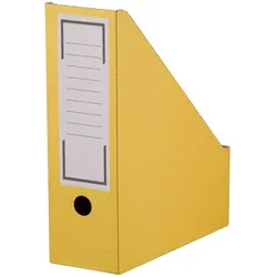 VEPATIM 20x Archiv-Stehsammler 257x97x317m passt auch für A4 Überformate in gelb