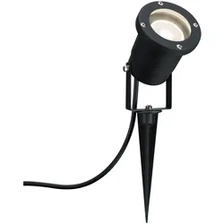 LED Gartenstrahler LED Gartenstrahler IP65 rund 92mm 3000K 3,5W 230lm 230V Schwarz Aluminium