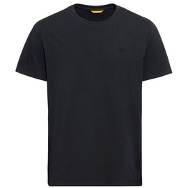 CAMEL ACTIVE T-Shirt mit Logo-Stitching, Anthrazit, XXL