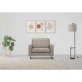 Places of Style Loveseat »Pinto«, grau