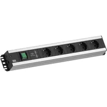 Bachmann Steckdosenleiste 5-fach 2 m Schwarz 1 St.
