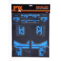 FOX Decal 2017 AM Step-Cast Kit, Blue