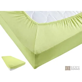 Carpe Sonno Spannbettlaken Jersey 100 x 200 cm Grün
