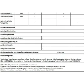 Electrolux RTS815ECAW Kühlschrank (146 l, 845 mm hoch, Weiß)