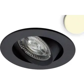 ISOLED LED Einbauleuchte Slim68 9W rund schwarz