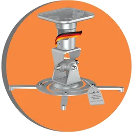 PureMounts Projektor Halterung Spider Plus Silber