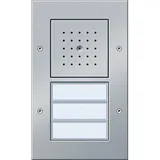 Gira Türstation AP 3fach 126765 Alu