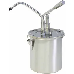 SCHNEIDER Dosierspender mit Hebel, 3 Liter 152403 , Maße (B x L x H): 18 x 18 x 38 cm