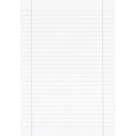 Landré Collegeblock - chlorfrei 70 g/qm, A4+, 9mm liniert, beidseitig Rand, LIN 37, 80 Blatt
