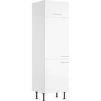 OPTIFIT Hochschrank für Einbaukühlschrank Bengt932 60 x 211,8 x 58,4 cm Weiß