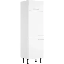 OPTIFIT Hochschrank für Einbaukühlschrank Bengt932 60 x 211,8 x 58,4 cm Weiß