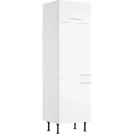 OPTIFIT Hochschrank für Einbaukühlschrank Bengt932 60 x 211,8 x 58,4 cm Weiß