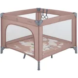 KIKKABOO Kikka boo Laufstall Enjoy Matratze Reißverschluss klappbar Tasche Hängegriffe rosa