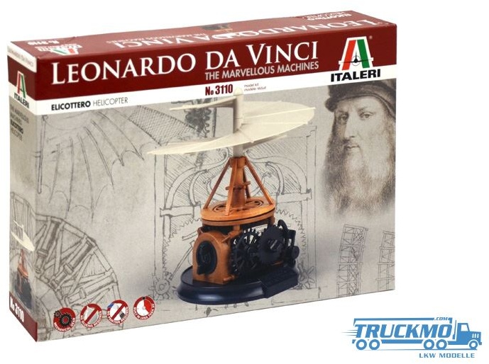 Italeri Leonardo da Vinci Helikopter 3110