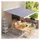 vidaXL Markisenbespannung Canvas 400 x 300 cm blau