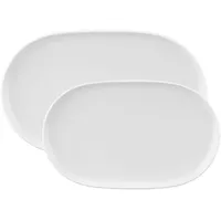 SELTMANN WEIDEN Sento Home Servierplatten-Set 2-teilig Weiß