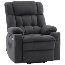 MCombo Elektrische Aufstehhilfe Relaxsessel 3 Motoren getrennt verstellbar, Liegeposition bis 165°, tv Sessel mit usb, für Senioren