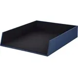 RÖSSLER Rössler-Papier Briefablage 1335452900, S.O.H.O. A4, navy, stapelbar, Pappe, 4 Stück