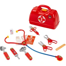 Theo Klein 4457 Arztkoffer | Mit Stethoskop, Thermometer, Spritze und vielem mehr | Robuster Koffer mit praktischem Tragegriff | Maße: 24 cm x 11 cm x 19 cm | Spielzeug für Kinder ab 3 Jahren
