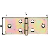 GAH Alberts Tischband H.121mm B.offen35mm S.1,5mm STA VA