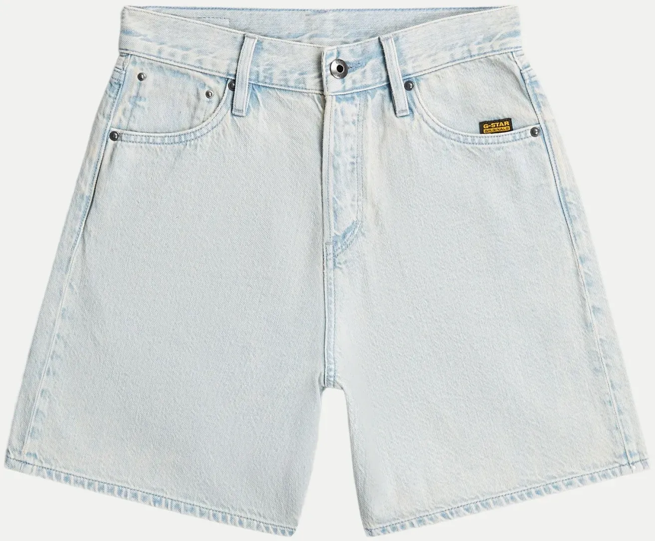 Relaxed Denim Shorts Blau 26