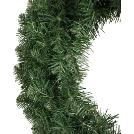 Kaemingk 1 Künstlicher Tannenkranz 60cm Deko Kranz Winter Weihnachten Weihnachtskranz Adventskranz Winterdeko Weihnachtsdeko Grün
