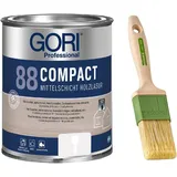 GORI Lasur GORI 88 Compact-Lasur (0,75 Liter), Mittelschicht Gel + Pinsel