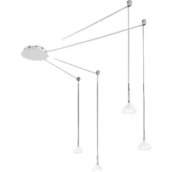 Isabella LED-Hängeleuchter aus Metall und Methacrylat 3410-49-102 Fabas Luce