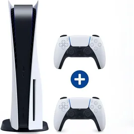 Sony Playstation 5 Disc Edition + 2. DualSense Wireless-Controller