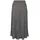 LASCANA Maxirock Damen Plisseefalten Grau 42
