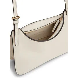 Tommy Hilfiger TH Modern Crossover Umhängetasche Kunstleder Beige/Weiß
