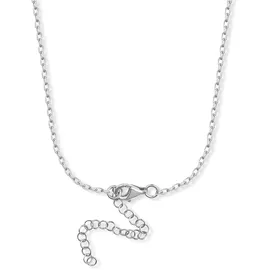 dKeniz Kette mit Anhänger Buchstabe L 925 Sterling Silber weiß