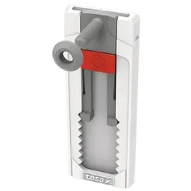 Tesa Klebeschraube verstellbar 2,4 x 6,4 cm, 2 Stück