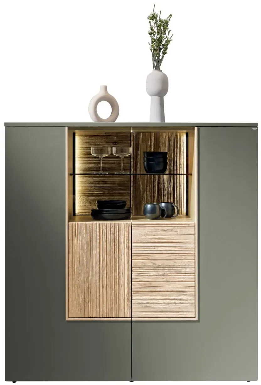 Voglauer Highboard V-LACERA LIVING - B/H/T ca. 127,90x132,00x42,90
