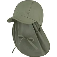 Sterntaler Schirmmütze mit Nackenschutz grün 49 cm