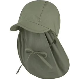 Sterntaler Schirmmütze mit Nackenschutz grün 49 cm