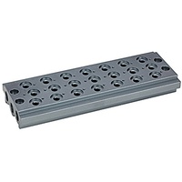 Riegler Mehrfach-Grundplatte für Wegeventile, 7 Ventilpositionen, G 1/4