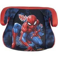 ISOFIX Marvel Spiderman Kindersitz für Kinder mit einer Körpergröße von 125 bis 150 cm Superhelden Herren Spinne Kindersitz rot hellblau