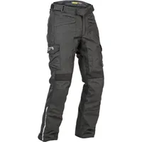 Lindstrands Borgvik wasserdichte Damen Motorrad Textilhose, schwarz, Größe 24