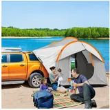 Outsunny Heckzelt Auto Grau