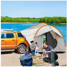 Outsunny Heckzelt Auto Grau