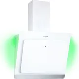 Klarstein Dunstabzugshaube 60cm, Abluft-Dunstabzugshaube, Abzugshaube mit Aktivkohl-Filter, Dunstabzug mit 563m3/h Luftstrom, Wandhauben mit RGB-L... - Aurora Dunstabzugshaube Filter,